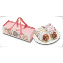 花辰A禮盒：堅果塔+牛軋餅